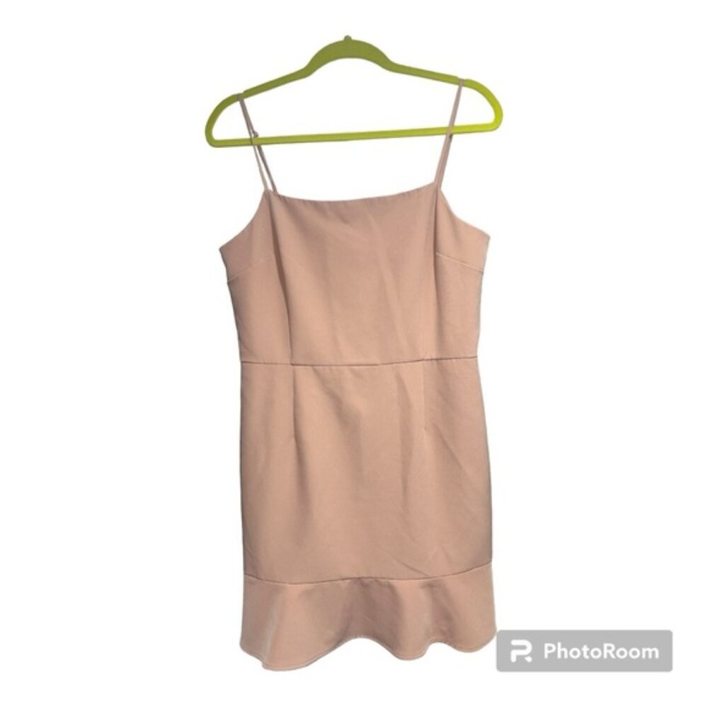 Women's Gianni Bini Blush Pink Formal Sleeveless Mini Sheath Dress Size 12